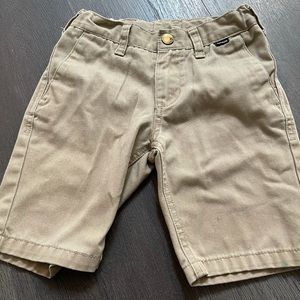 Boys Hurley Khaki Shorts
